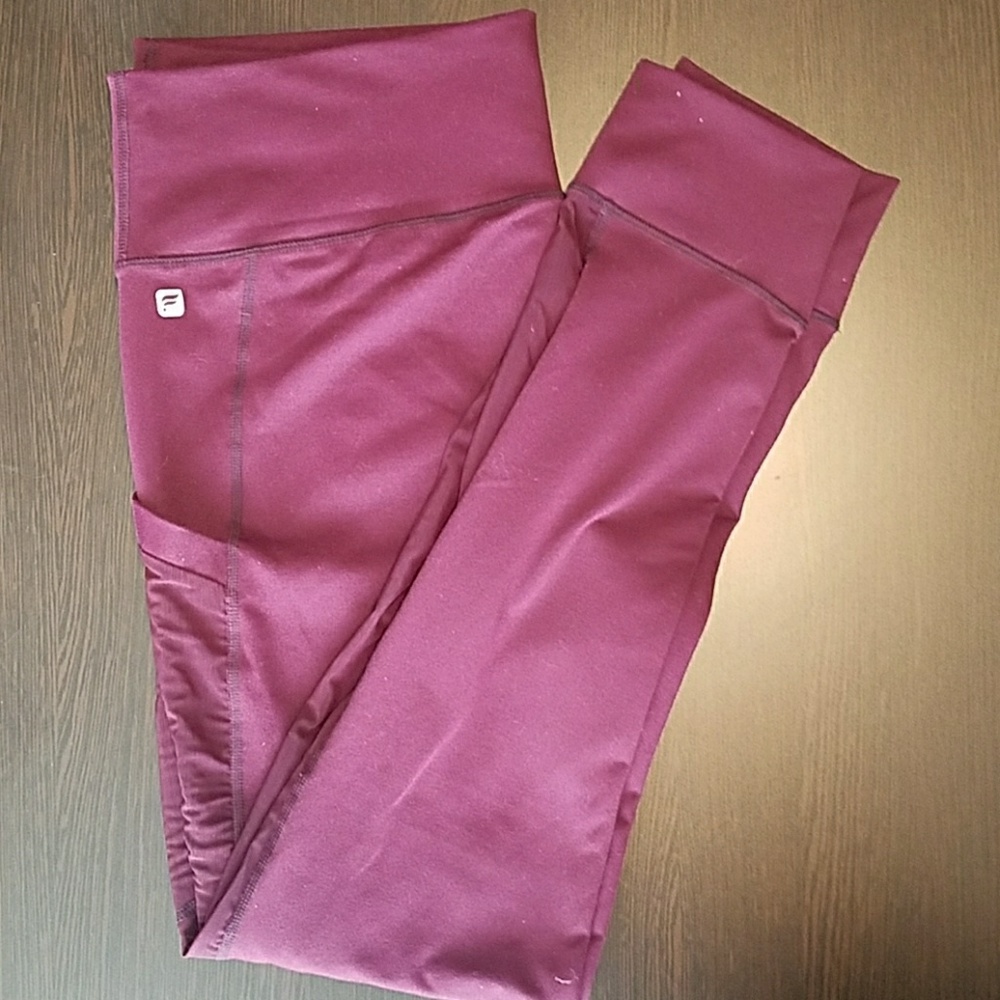 Fabletics High Rise Mesh Powerhold Pocket Leggings